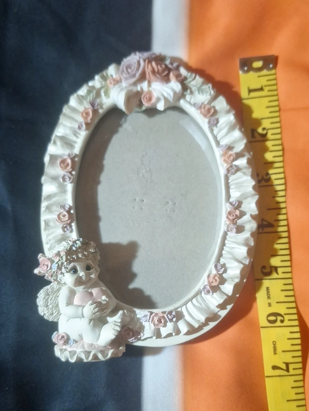 Vintage Dreamsicles 3D Picture Frame Pink and Cream